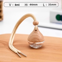 Parfum de voiture moderne suspendu 8ml bouteille de parfum de voiture pendentif bouteille diffuseur de voiture