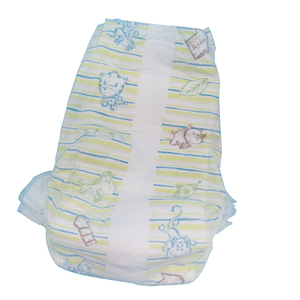 Vente en gros de couches jetables pour bébés à haute absorption, douces, marque privée, en vrac, avec matériau en pâte fluff SAP importée - Product Image 3