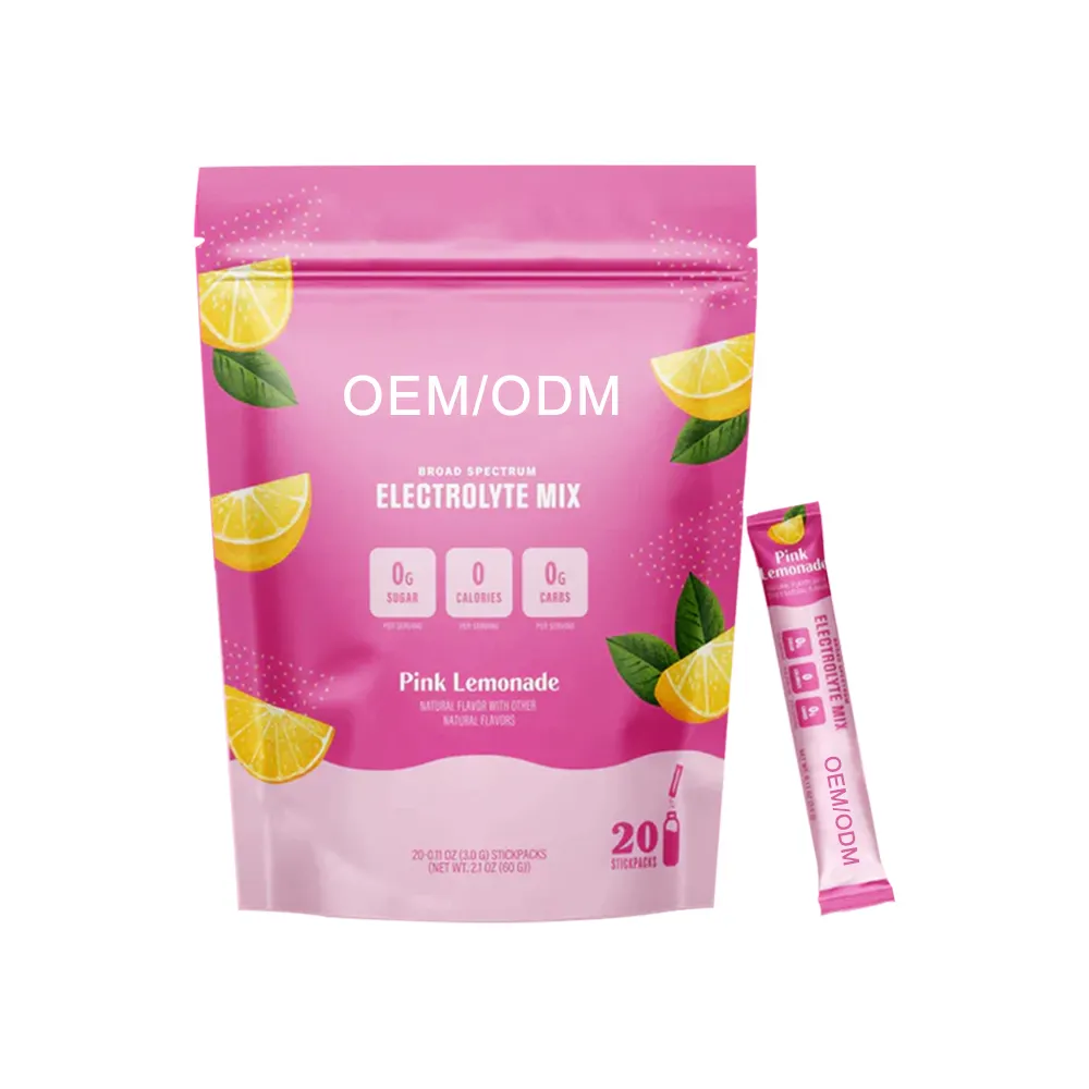 OEM/ODM เครื่องดื่มชุ่มชื้นผสมอาหารเสริมไฮเดรชั่น Keto อิเล็กโทรไลต์ผง