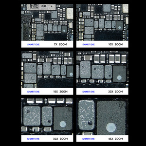 SE7045-TGSD Binocular Stereo <strong>Microscope</strong> 0.7X-4.5X Continuous Zoom PL10X25 Adjustable 15 Rotation 50 Foldable IP54 LED Ring - Product Image 4