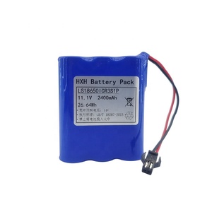 Bộ Pin Lithium Ion 18650 3S 11.1V 2400MAh 12V 3S1P Chất Lượng Cao Với Đầu Nối Pcb Và JST SM - Product Image 1