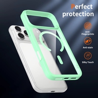 Coque de téléphone magnétique Teal Ring 18 17 Pro, fine, antichoc, souple, pour smartphone