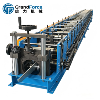 Chaîne de production complète de machines de formage à froid de cadres de fenêtres à commande servo automatique haute vitesse avec système de poinçonnage et PLC