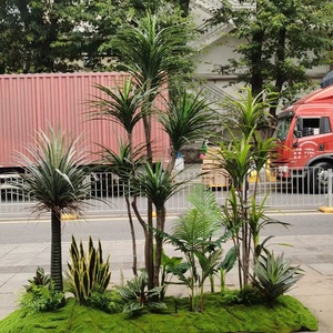 Árbol de Yucca Artificial, Planta Verde Artificial para Decoración de Centros Comerciales, Salas de Exposiciones, Cafés, Restaurantes, Casas de Huéspedes, Clubes, Oficinas, Vestíbulos - Product Image 5