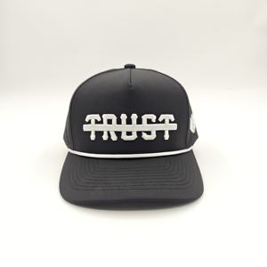 High Quality Performance Designer Business Rope Golf Hat Embroidery Logo 5 Panel Waterproof Custom Snapback Baseball Leopard Dot - Product Image 2