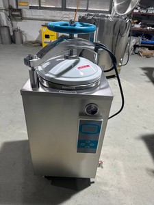 Autoclaves Eléctricos Verticales de Acero Inoxidable de Alta Seguridad, 35L, 100L, 150L, OEM, Origen Estadounidense, 1 Año de Garantía - Product Image 5