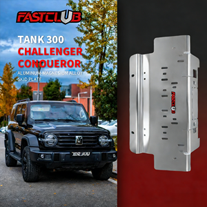 Accesorio de Skateboard de Aleación de Aluminio con Cobertura Total FASTCLUB, Protección Todoterreno Avanzada para Tank 300 SUV 2020-, Grosor de 8mm/5mm - Product Image 4