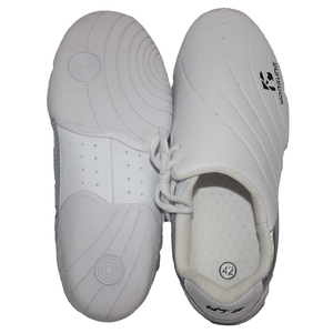 Woosung campione salute Taekwondo scarpe uomo e donna adulto Taekwondo scarpa primaverile spedizione gratuita cinese PU maglia di gomma leggera - Product Image 5