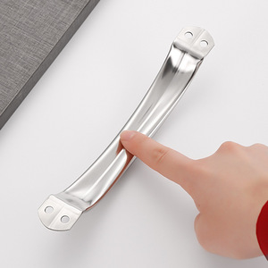 Stainless Steel Furniture Handles Bar Shape Drawer Cabinet Hardware Antirust Minimalist Design - Product Image 3