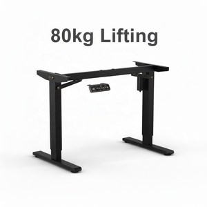 โครง<span class=keywords><strong>โต๊ะ</strong></span>ไฟฟ้าแบบ Heavy Duty สำหรับ<span class=keywords><strong>โต๊ะ</strong></span>ยืนทำงาน - <span class=keywords><strong>โต๊ะ</strong></span>ปรับระดับความสูงด้วยมอเตอร์เดี่ยว 2 ขา ขายส่ง - Product Image 1