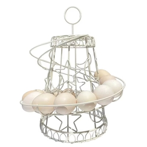 Vũ Trụ Người Giữ Trứng Helter-Skelter Trứng Xoắn Ốc Cam Bộ Sưu Tập Kim Loại Sắt Giữ Trứng Với Mặt Trăng Và Mô Hình Ngôi Sao - Product Image 1