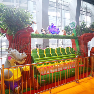 เครื่องเล่นสวนสนุกในร่ม/กลางแจ้งรุ่นใหม่ Mtcp09 8 ที่นั่ง Crazy Wave สำหรับเด็ก มินิไมอามี่ ทำจากไฟเบอร์กลาสและเหล็ก เหมาะสำหรับห้างสรรพสินค้า - Product Image 3