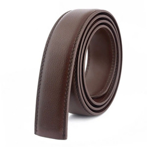 <span class=keywords><strong>Ceinture</strong></span> automatique pour <span class=keywords><strong>homme</strong></span> 3,5 cm en <span class=keywords><strong>cuir</strong></span> véritable <span class=keywords><strong>sans</strong></span> <span class=keywords><strong>boucle</strong></span>, sangle en <span class=keywords><strong>cuir</strong></span> de vachette pour utilisation avec une <span class=keywords><strong>boucle</strong></span> pour jean - Product Image 3