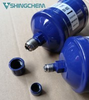 Nouveau Sécheur de filtre frigorifique à gaz pour pièces de réfrigérateur, construction métallique, compatible R134a/R600A, garantie 1 an