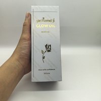 Huile pour le corps éclaircissante English Rose 300ml - Huile de massage hydratante pour le corps entier