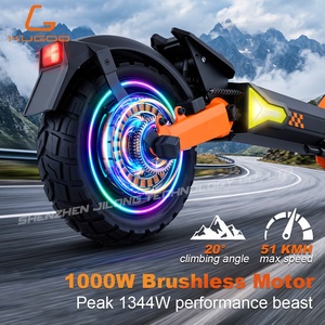 Scooter électrique tout-terrain F3 Plus 1000W haute puissance, autonomie 80 km, vitesse 51 km/h, 48V, pour adultes et adolescents - Product Image 2