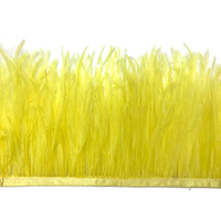 Tissu à coudre fait à la main ruban ruban frange plumes d'autruche garniture pour bricolage artisanat vêtements robe Costume chaussure accessoires fête maison
