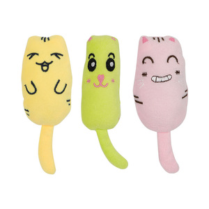Juguete de hierba gatera para gatos, nuevo, lindo, resistente a mordidas, con diseño de ratones de dibujos animados, juguete masticable para la dentición, interactivo, venta al por mayor - Product Image 6