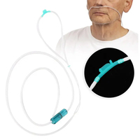 Cannule nasale en silicone souple avec filtre à eau, tube universel pour machine d'inhalation d'hydrogène, accessoires d'inhalateur de qualité médicale