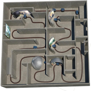 Train électrique pour enfants LIMEIQI, manège de parc d'attractions intérieur, tour sur rail immersif <span class=keywords><strong>3D</strong></span>, 220V/380V, capacité de 8 à 12 personnes - Product Image 4