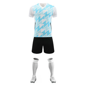 Camisetas de Fútbol Personalizadas para Niños al por Mayor, de Malla de Poliéster de Alta Calidad, Sublimadas, de Venta Caliente, OEM, para Entrenamiento - Product Image 2