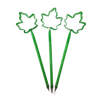 Creatieve Briefpapier Klaver Neutrale Pen Plant Styling Pen Cartoon Kerstboom Balpen Groothandel Studentenprijzen