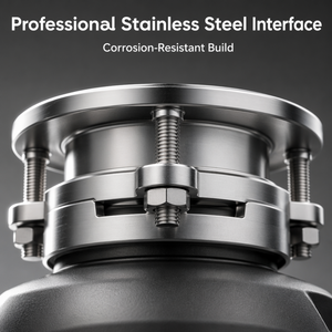 Trituratore di Rifiuti da <span class=keywords><strong>Cucina</strong></span> Elettrico in Acciaio Inox 1HP ad Alta Coppia Anticorrosione CE SASO per Uso Domestico - Product Image 3
