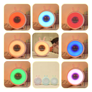 Bébé grand led simulation de lever du soleil sur le bureau d'affichage réveil réveil léger - Product Image 2