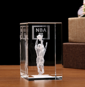 Bán buôn K9 trống Tinh thể thủy tinh khối lập phương cho 3D khắc laser 3D laser tinh thể ảnh Cube cho món quà lưu niệm - Product Image 3