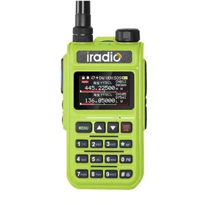 Iradio UV5118Plus Talkie-walkie analogique toutes bandes portable longue portée pour extérieur, chinois/anglais, batterie lithium 3000mAh - Product Image 1