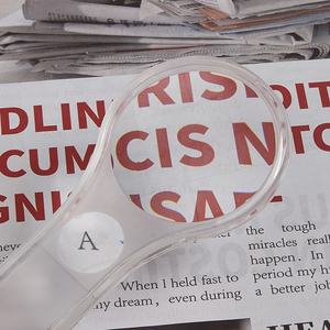 친환경 어린이 장난감 아크릴 렌즈 어린이 돋보기 학교 및 야외 관찰을위한 저렴한 미니 어린이 돋보기 - Product Image 4