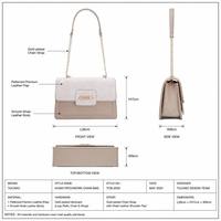 Sac à bandoulière de luxe pour femme en cuir PU, vente en gros, prêt à expédier, pour le quotidien, les soirées et les fêtes, sac de marque
