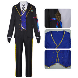Twisted Wonderland Cosplay Costume Set Riddle School Uniform Costume pour la scène de jeu de rôle bidimensionnelle Anime Inspiré - Product Image 3