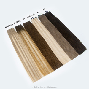 Extensiones de Cabello Humano Natural Virgen Crudo Genius Weft, Invisibles, con Cutícula Intacta y Alineada - Product Image 5