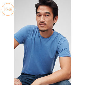 Camiseta de hombre de talla grande personalizada de alta calidad, ropa de algodón transpirable al por mayor con diseño en blanco, superventas, barata - Product Image 3