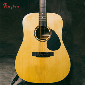 High Quality Acoustic Guitar with Solid Spruce Top and Pick-up - Product Image 3