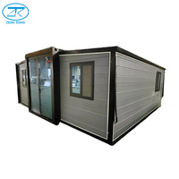 Maison modulaire préfabriquée portable de 10 pieds extensible Tiny Living Container House en acier et panneau sandwich
