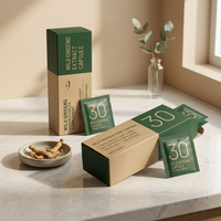 Capsules d'extrait de ginseng sauvage, complexe vitaminique, complément alimentaire à base de plantes, étiquette privée OEM, complément nutritionnel quotidien pour adultes