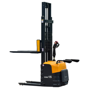 1.5ton 2ton đầy đủ điện Pallet <span class=keywords><strong>Stacker</strong></span> xe tải với có thể điều chỉnh nâng dĩa cho nhà hàng ngành công nghiệp loại <span class=keywords><strong>Stacker</strong></span> điện - Product Image 3