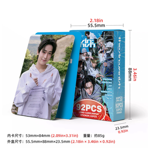 KPOP 92 piezas/caja HEESEUNG JAY JAKE SUNGHOON SUNOO <span class=keywords><strong>JUNGWON</strong></span> the SIN VANISH Photocard Lomo Card Photo Card - Product Image 5