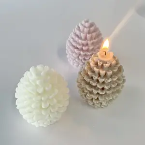 蜡烛制作用空腔松锥形硅胶蜡烛模具