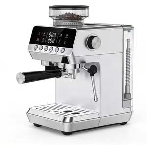 Home-use Electric Pressure <b>Coffee</b> Grinder CM1620 20Bar Stainless Steel Espresso Semi-Automatic Self-Cleaning All-in-One <b>Machine</b> - Product Image 5