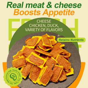 Rebanadas de Queso Rellenas de <span class=keywords><strong>Pollo</strong></span> o Pato, Certificadas por la FDA, ISO, HACCP y BRC, Golosinas Suaves y Masticables para Perros y Gatos, Disponible OEM - Product Image 2