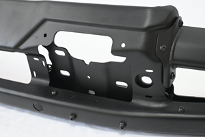 Parachoques Delantero de Acero al Manganeso Liush para <span class=keywords><strong>Ford</strong></span> <span class=keywords><strong>Bronco</strong></span> 2020-2023, Rejilla de Parachoques Delantero con Gancho de Remolque, Barra Protectora en Forma de U - Product Image 4