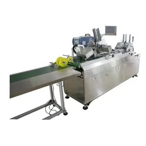 Automatically Spraying Dot Glue Paste Up Paper Card PVC Card Sticking Machine With Paper Sheet