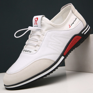 Scarpe sportive Casual in pelle da <span class=keywords><strong>uomo</strong></span> per <span class=keywords><strong>Sneakers</strong></span> bianche stile retrò primavera estate con Sole morbidi e fodera in vera pelle - Product Image 2