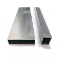 Le rectangle d'extrusion profile la taille carrée en aluminium de personnalisation du tube carré 200x200 de tube