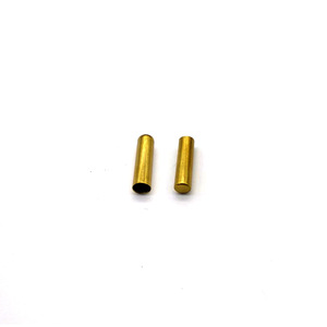 Metal Bullet Shaped Rope Ends For Bags <b>Shoes</b> Clothing Cylindrical <b>Decorative</b> Metal Shoelace Ends Multiple Specifications - Product Image 1