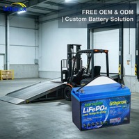 Batterie de chariot élévateur LiFePO4 prismatique 36V 100AH, remplacement de batterie au plomb-acide, performances supérieures pour chariot élévateur à quatre roues, UL MSDS CE