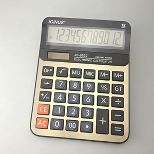 Calculadora electrónica de 12 dígitos con energía solar Joinus Js-8822 para contabilidad y finanzas - Product Image 2